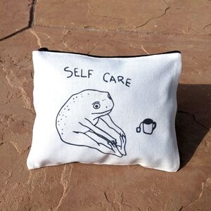 Self Care Frog Pouch
